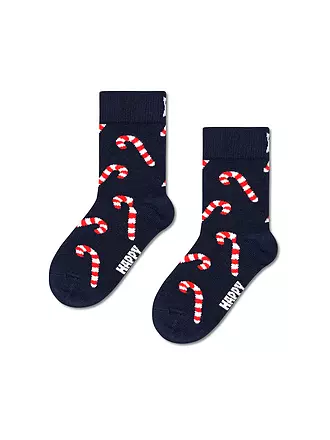 HAPPY SOCKS | Kinder Socken CANDY CANE navy | 